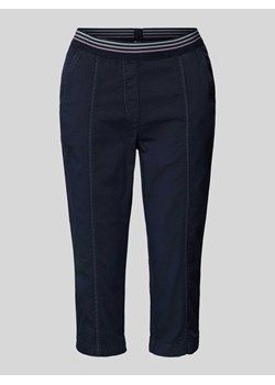 Spodnie capri o kroju regular fit z elastycznym pasem model ‘SUE’ ze sklepu Peek&Cloppenburg  w kategorii Spodnie damskie - zdjęcie 172540605