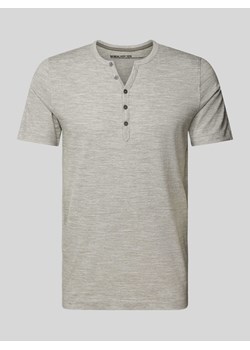 T-shirt z krótką listwą guzikową ze sklepu Peek&Cloppenburg  w kategorii T-shirty męskie - zdjęcie 172540655