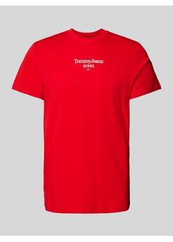 T-shirt z nadrukiem z logo ze sklepu Peek&Cloppenburg  w kategorii T-shirty męskie - zdjęcie 172540667
