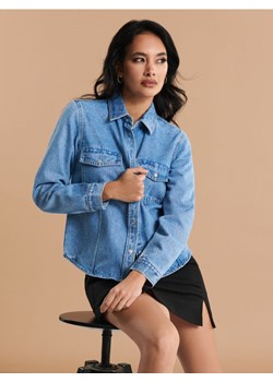Sinsay - Koszula jeansowa - niebieski ze sklepu Sinsay w kategorii Koszule damskie - zdjęcie 172542336