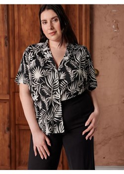 Sinsay - Koszula z krótkim rękawem - czarny ze sklepu Sinsay w kategorii Koszule damskie - zdjęcie 172542366