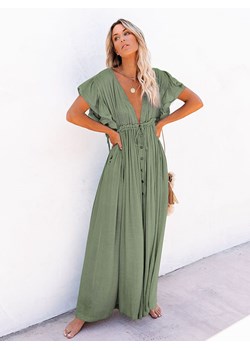 Coconut Sunwear Sukienka w kolorze zielonym ze sklepu Limango Polska w kategorii Sukienki - zdjęcie 172542618