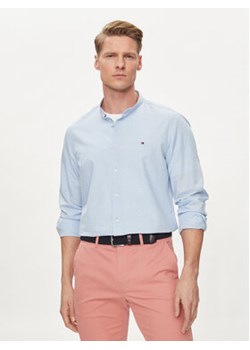 Tommy Hilfiger Koszula MW0MW34650 Błękitny Slim Fit ze sklepu MODIVO w kategorii Koszule męskie - zdjęcie 172543268