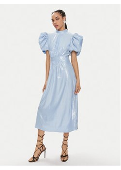 ROTATE Sukienka koktajlowa Dawnana 1122932322 Błękitny Regular Fit ze sklepu MODIVO w kategorii Sukienki - zdjęcie 172543338