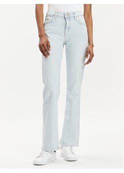 Tommy Jeans Jeansy Maddie DW0DW18319 Błękitny Slim Fit ze sklepu MODIVO w kategorii Jeansy damskie - zdjęcie 172543368