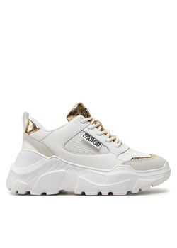 Sneakersy Versace Jeans Couture 76VA3SC2 Biały ze sklepu eobuwie.pl w kategorii Buty sportowe damskie - zdjęcie 172543629