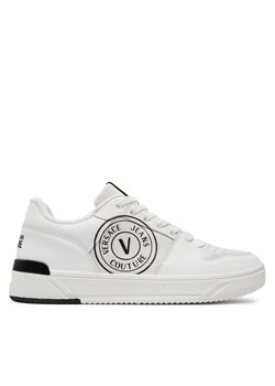 Sneakersy Versace Jeans Couture 76YA3SJ1 Biały ze sklepu eobuwie.pl w kategorii Buty sportowe męskie - zdjęcie 172543635
