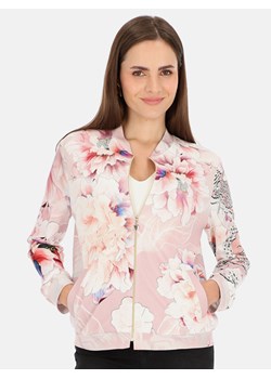 Dzianinowa bluza z motywem kwiatów i smoka L'AF Lorna ze sklepu Eye For Fashion w kategorii Bluzy damskie - zdjęcie 172544436