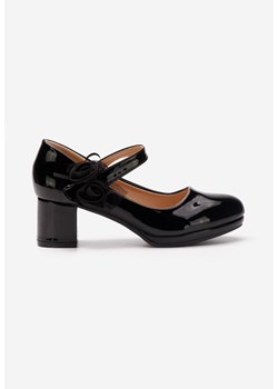 Czarne półbuty dziewczęce Letizia ze sklepu Zapatos w kategorii Czółenka - zdjęcie 172545755