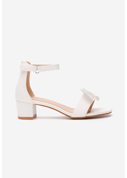Białe sandały dziewczęce Anishka ze sklepu Zapatos w kategorii Sandały damskie - zdjęcie 172545775