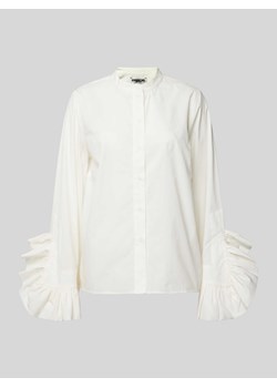 Bluzka koszulowa z falbanami ze sklepu Peek&Cloppenburg  w kategorii Koszule damskie - zdjęcie 172546108