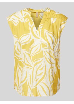 Top bluzkowy z dekoltem w serek model ‘Elvine’ ze sklepu Peek&Cloppenburg  w kategorii Bluzki damskie - zdjęcie 172546175