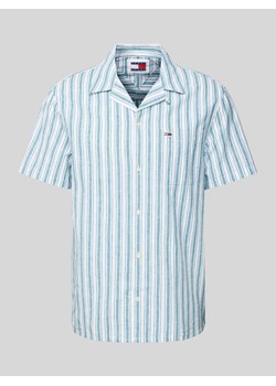 Koszula casualowa o kroju regular fit z wzorem w paski ze sklepu Peek&Cloppenburg  w kategorii Koszule męskie - zdjęcie 172546315