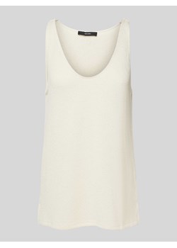 Top na ramiączkach z dekoltem w serek model ‘EDDIE’ ze sklepu Peek&Cloppenburg  w kategorii Bluzki damskie - zdjęcie 172546466