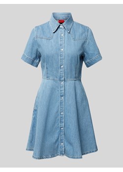 Sukienka jeansowa z listwą na zatrzaski na całej długości model ‘Kastari’ ze sklepu Peek&Cloppenburg  w kategorii Sukienki - zdjęcie 172546495