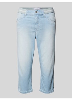 Spodnie capri z elastycznym pasem model ‘Anna’ ze sklepu Peek&Cloppenburg  w kategorii Spodnie damskie - zdjęcie 172546748