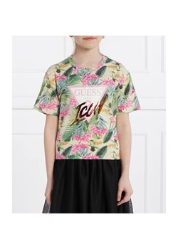 Guess T-shirt | Regular Fit ze sklepu Gomez Fashion Store w kategorii Bluzki dziewczęce - zdjęcie 172547457
