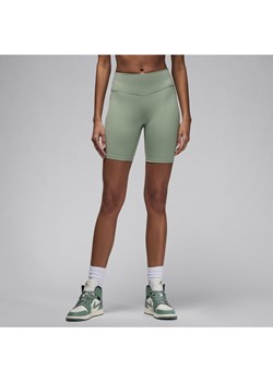 Damskie kolarki z wysokim stanem 18 cm Jordan Sport - Zieleń ze sklepu Nike poland w kategorii Szorty - zdjęcie 172547698