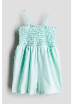 H & M - Kombinezon z bawełnianego dżerseju - Zielony ze sklepu H&M w kategorii Odzież dla niemowląt - zdjęcie 172547727