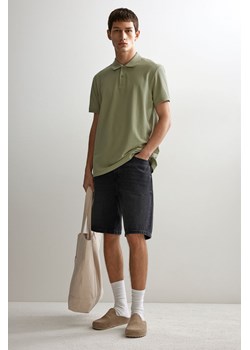 H & M - Top polo z piki Regular Fit - Zielony ze sklepu H&M w kategorii T-shirty męskie - zdjęcie 172547769
