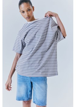 H & M - T-shirt oversize - Biały ze sklepu H&M w kategorii Bluzki damskie - zdjęcie 172547836