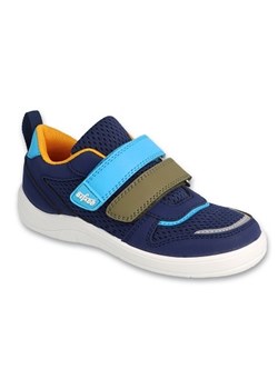 Befado obuwie dziecięce navy blue/orange 452Y005 niebieskie ze sklepu ButyModne.pl w kategorii Półbuty dziecięce - zdjęcie 172548069