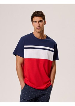 Koszulka NAUTTI RIDGES Czerwony-Granat M ze sklepu Diverse w kategorii T-shirty męskie - zdjęcie 172549097