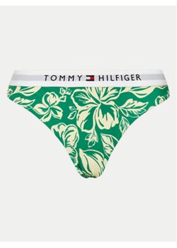 Tommy Hilfiger Dół od bikini UW0UW05365 Zielony ze sklepu MODIVO w kategorii Stroje kąpielowe - zdjęcie 172550148
