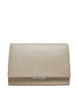 Calvin Klein Torebka Ck Linear Shoulder Bag K60K612158 Beżowy ze sklepu MODIVO w kategorii Kopertówki - zdjęcie 172550435