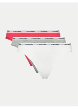 Calvin Klein Underwear Komplet 3 par fig klasycznych 000QD5207E Kolorowy ze sklepu MODIVO w kategorii Majtki damskie - zdjęcie 172550438