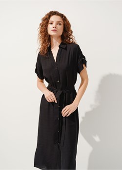 Czarna sukienka dluga letnia ze sklepu OCHNIK w kategorii Sukienki - zdjęcie 172551136