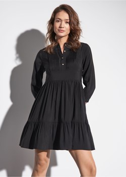 Czarna plisowana sukienka ze sklepu OCHNIK w kategorii Sukienki - zdjęcie 172551379