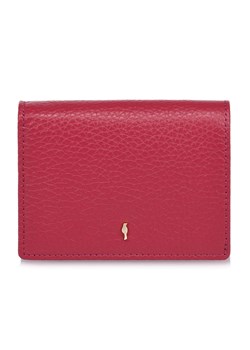 Różowy skórzany portfel damski z ochroną RFID ze sklepu OCHNIK w kategorii Portfele damskie - zdjęcie 172551649