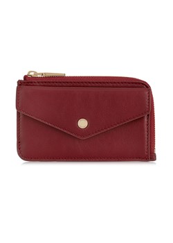 Czerwony portfel skórzany damski ze sklepu OCHNIK w kategorii Portfele damskie - zdjęcie 172552289
