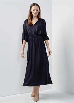 Długa sukienka z bufiastymi rękawami ze sklepu OCHNIK w kategorii Sukienki - zdjęcie 172552735