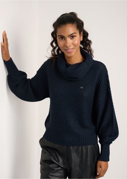 Granatowy golf damski ze sklepu OCHNIK w kategorii Swetry damskie - zdjęcie 172552998