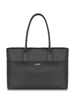 Skórzana czarna torebka shopper damska ze sklepu OCHNIK w kategorii Torby Shopper bag - zdjęcie 172553057