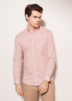 Koszula męska w drobną kratkę ze sklepu OCHNIK w kategorii Koszule męskie - zdjęcie 172553685