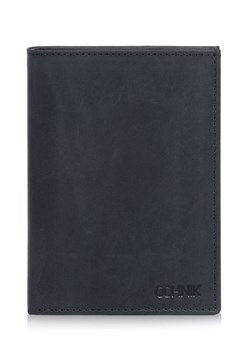 Skórzany portfel męski czarny ze sklepu OCHNIK w kategorii Portfele męskie - zdjęcie 172553826