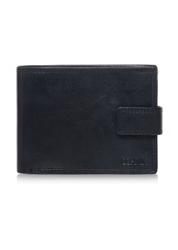 Granatowy skórzany portfel męski ze sklepu OCHNIK w kategorii Portfele męskie - zdjęcie 172554667