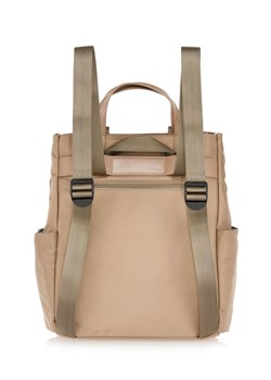 Beżowa torebka - plecak ze sklepu OCHNIK w kategorii Plecaki - zdjęcie 172554907