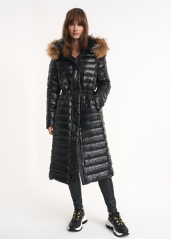 Ciepła kurtka damska w kolorze czarnym ze sklepu OCHNIK w kategorii Płaszcze damskie - zdjęcie 172555477