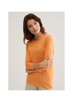 Pomarańczowa bluzka damska ze sklepu OCHNIK w kategorii Bluzki damskie - zdjęcie 172555619