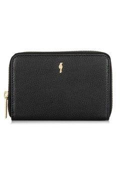 Czarny skórzany portfel damski ze sklepu OCHNIK w kategorii Portfele damskie - zdjęcie 172555686