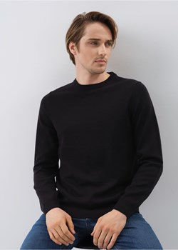 Czarny wełniany sweter męski ze sklepu OCHNIK w kategorii Swetry męskie - zdjęcie 172555796