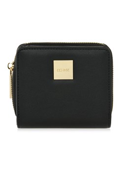 Mały czarny portfel damski z logo ze sklepu OCHNIK w kategorii Portfele damskie - zdjęcie 172556446
