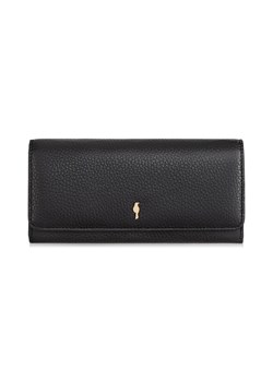 Duży czarny skórzany portfel damski ze sklepu OCHNIK w kategorii Portfele damskie - zdjęcie 172557815