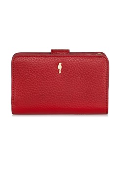Skórzany czerwony portfel damski ze sklepu OCHNIK w kategorii Portfele damskie - zdjęcie 172558158