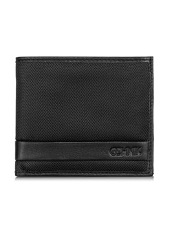 Czarny rozkładany portfel męski ze sklepu OCHNIK w kategorii Portfele męskie - zdjęcie 172558299