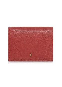 Czerwony skórzany portfel damski z ochroną RFID ze sklepu OCHNIK w kategorii Portfele damskie - zdjęcie 172558329